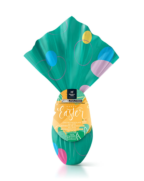Ovo-de-Pascoa-ao-Leite-Member-s-Mark-Pacote-230g