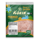 Filezinho Sassami de Frango IQF Korin Bandeja 700g