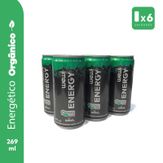 Energético Wewi Orgânico Pack 6 Latas 269ml Cada