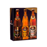 Kit Paulaner Munich Weissbier Dunker Caixa 3 Unidades 500ml Cada