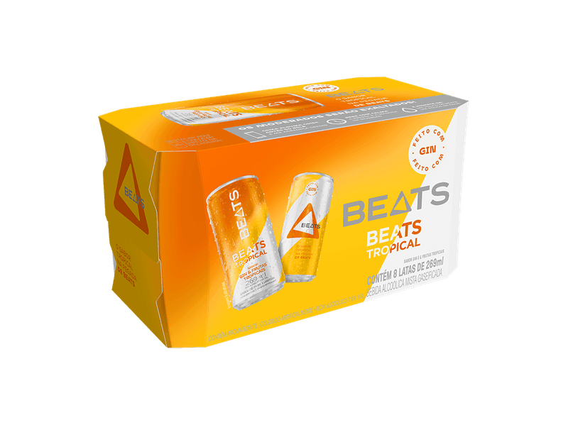 Cerveja-Skol-Beats-Tropical-Pack-8-Latas-269ml-Cada