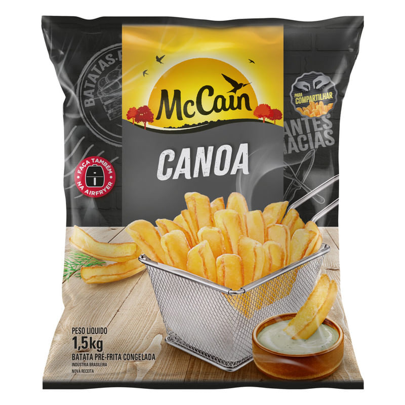 Batata Canoa McCain Pacote 1,5kg - Sam's Club