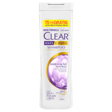 Shampoo Anticaspa Clear Hidratação Intensa Frasco Leve 400ml Pague 330ml