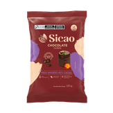 Cobertura de Chocolate Meio Amargo Sicão Pacote 1kg