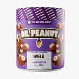 Pasta de Amendoim Dr. Peanut Avelã com Whey Protein Pote 600g