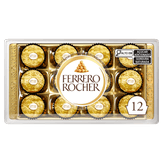 Bombom Ferrero Rocher  Caixa 12 Unidades