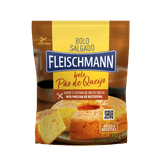 Mistura para Bolo Salgado Pão de Queijo Fleischmann Pacote 310g