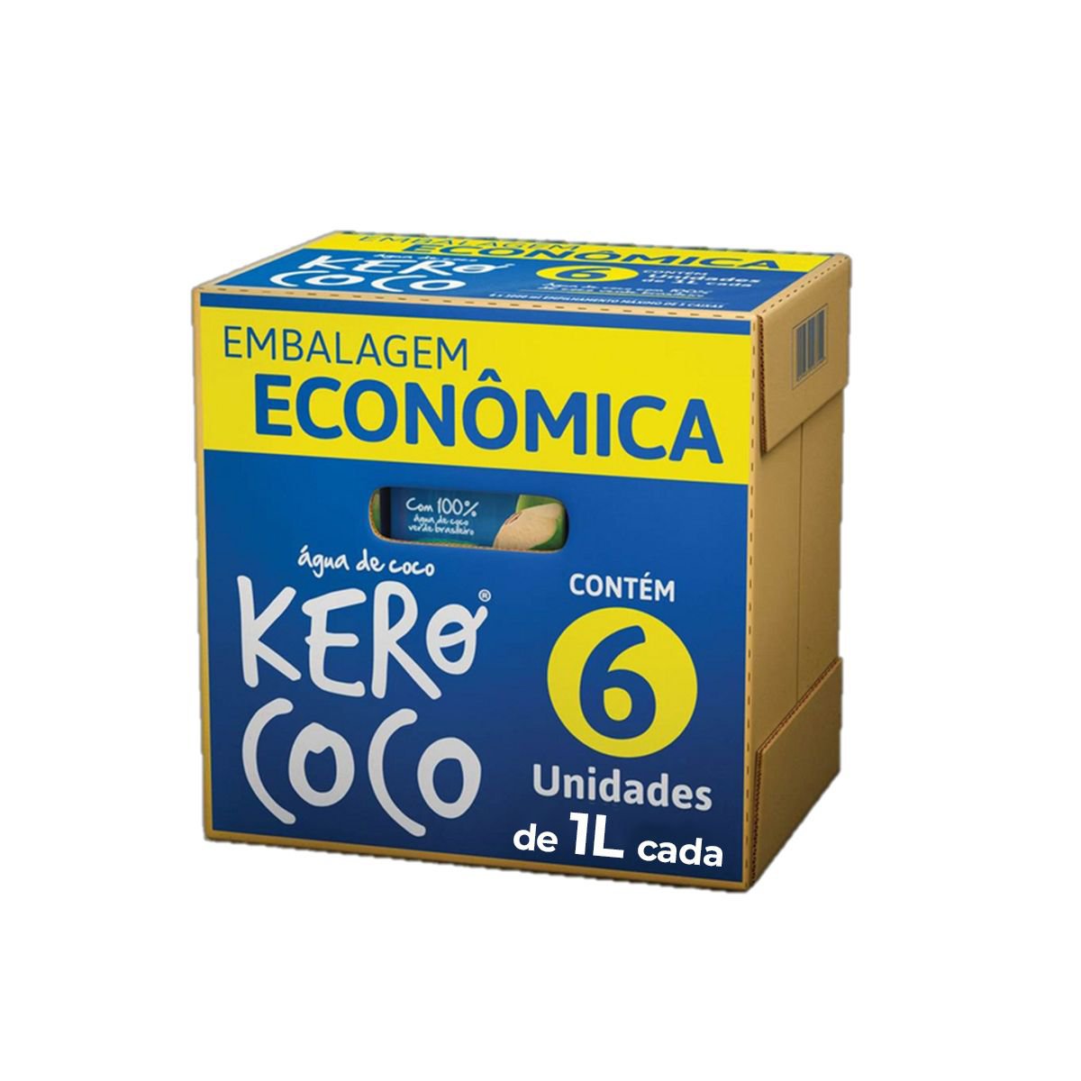 Água De Coco Reconstituída Kero Coco Caixa 1L 6 Unidades - Sam's Club