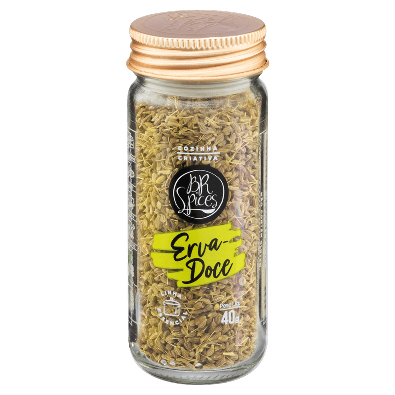 Erva-Doce-com-Tampa-Dosadora-BR-Spices-Essencial-Vidro-40g