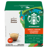 Café em Cápsula Torrado e Moído Espresso Starbucks Single-Origin Colombia Caixa 55g