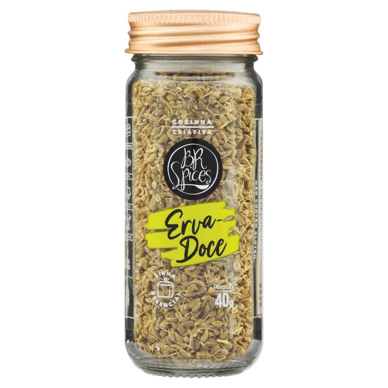 Erva-Doce-com-Tampa-Dosadora-BR-Spices-Essencial-Vidro-40g