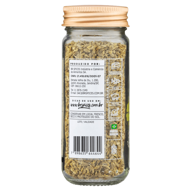 Erva-Doce-com-Tampa-Dosadora-BR-Spices-Essencial-Vidro-40g