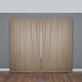 Cortina Blackout 127x0,33x213,36cm Bege Uloft
