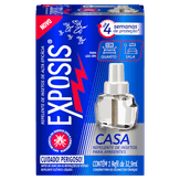 Repelente Elétrico Exposis Casa Refil 32,9ML