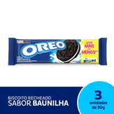 Biscoito Recheado Oreo Original 270g - Embalagem econômica Multipack