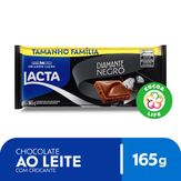 Chocolate ao leite com crocante Diamante Negro Lacta 165g