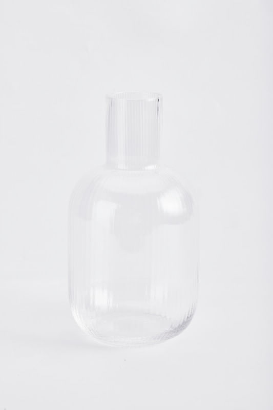 Conjunto-de-Garrafa-e-Copos-Sleek-Member-s-Mark-5-Pecas-Transparente