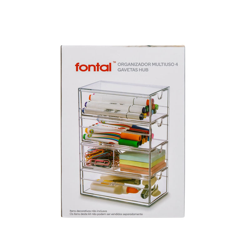 Organizador-Multiuso-4-Gavetas-Hub-Fontal