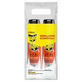 Inseticida Aerossol Raid Multi-insetos Base Água 420ml Pack 2 unidades