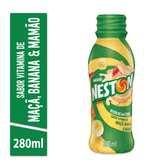 Bebida Láctea Vitamina de Maçã, Banana e Mamão Neston Pack com 6 Unidades 280ml Cada