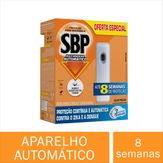 SBP Multi Inseticida Automático Aparelho + Refil 250ml - Duração até 8 semanas