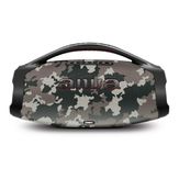 Caixa de Som Boombox Aiwa Cinza Camuflada