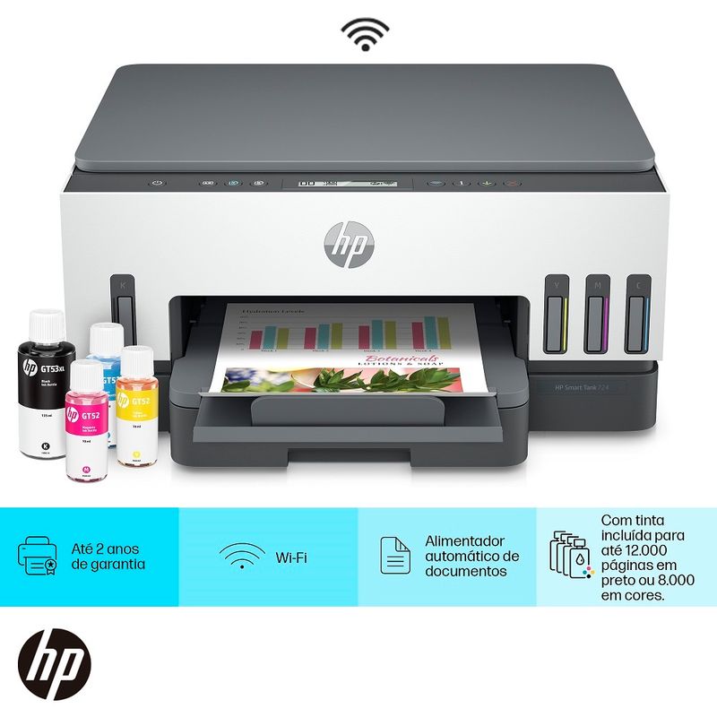 Impressora-Multifuncional-HP-Smart-Tank-724-Tanque-de-Tinta-Colorida-Wi-fi-Scanner-Duplex-USB-Bluetooth--2G9Q2A-