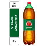 Refrigerante Guaraná Antarctica Garrafa Pack com 6 Unidades 2l Cada