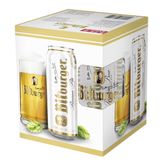 Kit Cerveja Bitburger 4 Latas 500ml e 1 Copo