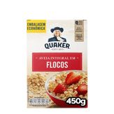 Aveia em Flocos Regulares Quaker-Embalagem Econômica Caixa 450G