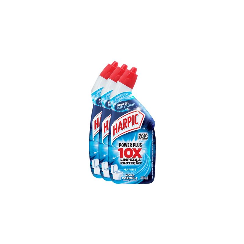 Desinfetante-Liquido-de-Uso-Geral-Harpic-Power-Plus-Pack-3-Unidades-500ml-Cada