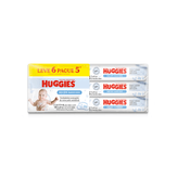 Toalhas Umedecidas Puro e Natural Huggies Pack com 6 Pacotes 48 Unidades Cada Embalagem Econômica