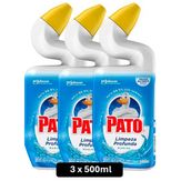 Desinfetante Pato Germinex Marine Pack 3 Unidades 500ml Cada