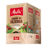 Café Sabor da Fazenda Melitta - Caixa com 2x500g