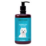 Shampoo Azul Pet Pelos Claros Granado Frasco 500ml