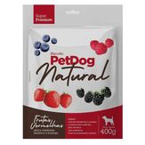 Biscoito Natural Frutas Vermelhas PetDog Sachê 400g