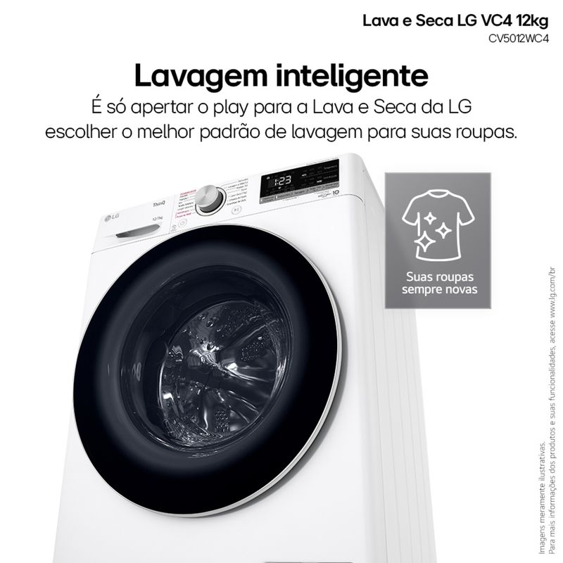 Lava-e-Seca-VC4-12kg-Branca-220V