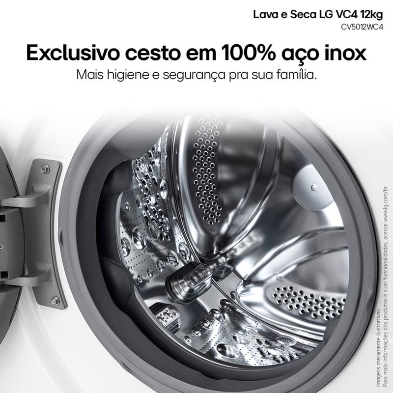 Lava-e-Seca-VC4-12kg-Branca-220V