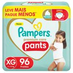 Fralda-Pampers-Premium-Care-Pants-Tamanho-XG-96-Unidades