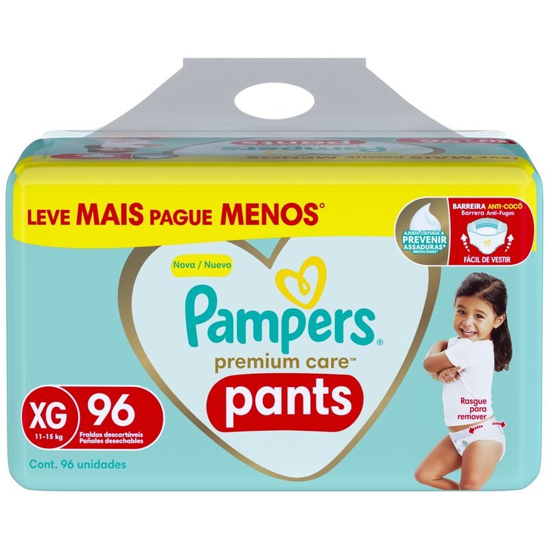 Fralda-Pampers-Premium-Care-Pants-Tamanho-XG-96-Unidades