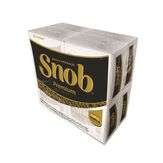 Guardanapo Snob Premium Folha Dupla Pequeno - 23,5x23,5 cm Snob 8 Pacotes de 50 Folhas