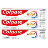 Creme dental Colgate Total - 3 unidades de 150g cada