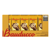 Bolinho Roll de Chocolate Bauducco Caixa com 15 Unidades de 34g Cada