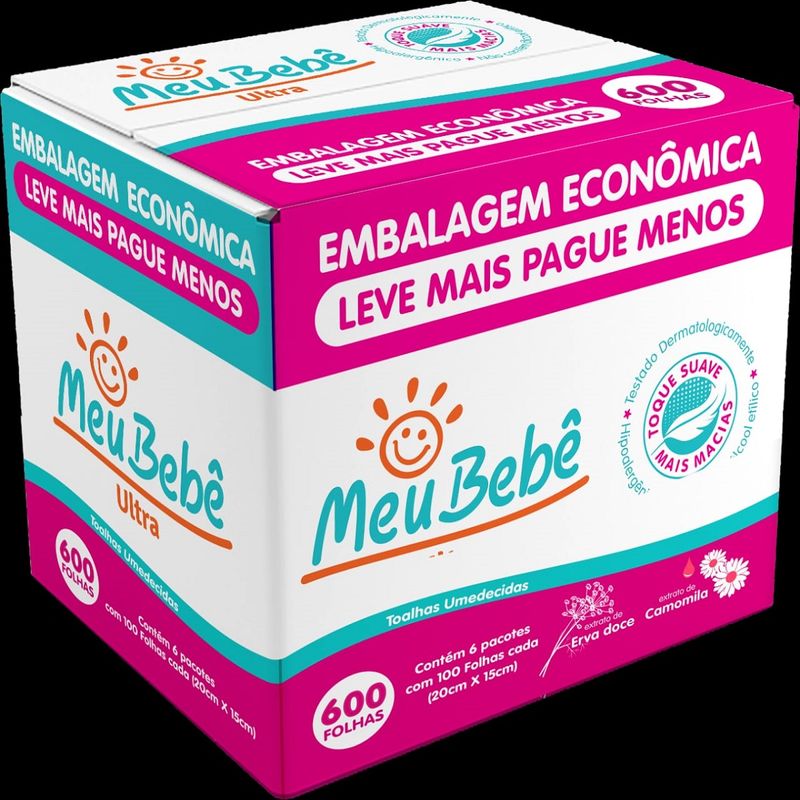 Lenco-Umedecido-Meu-Bebe-6x100un