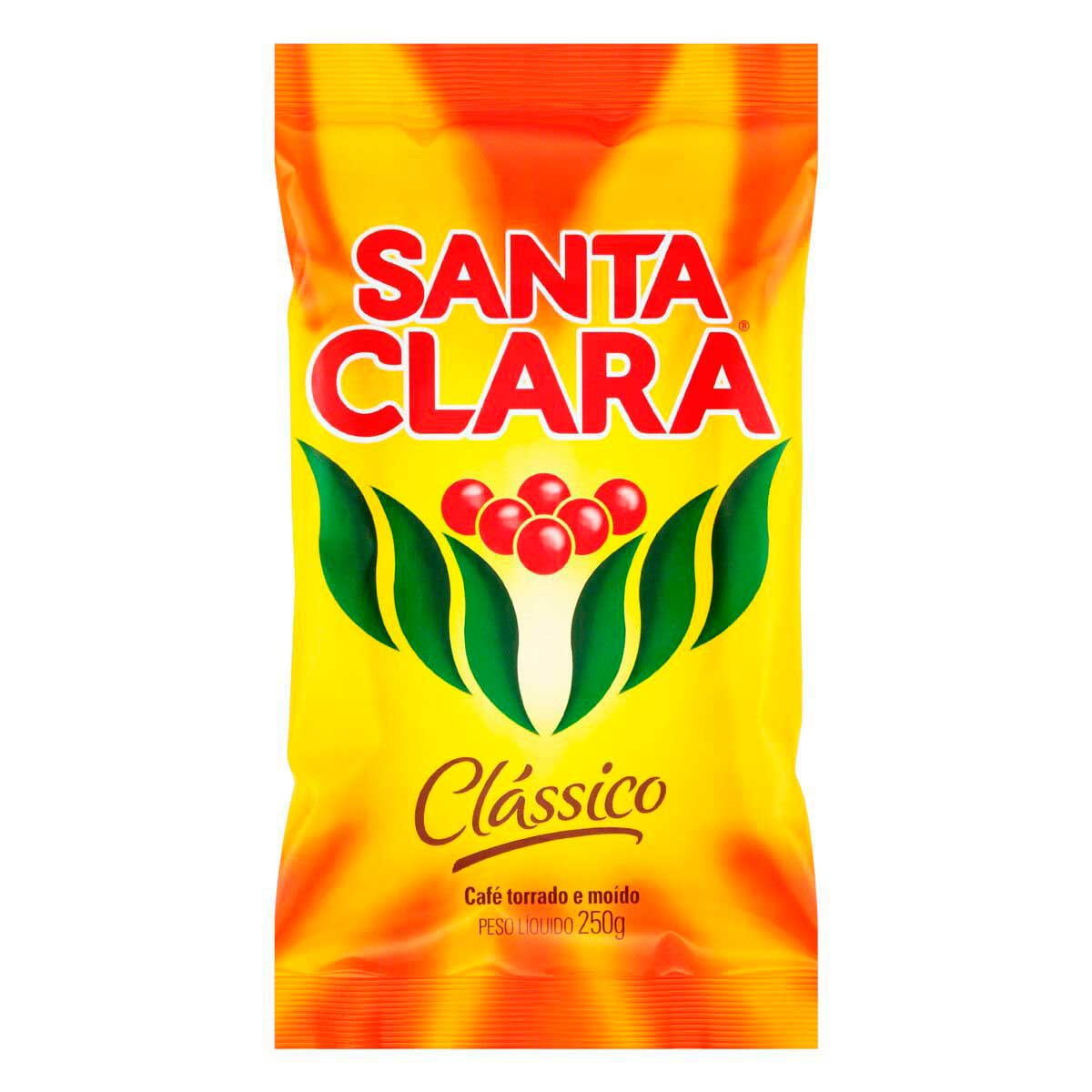 Café Torrado e Moído Clássico Santa Clara Pack com 2
