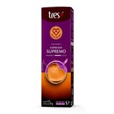 Cápsula de Café Espresso Supremo 3 Corações 10 unid