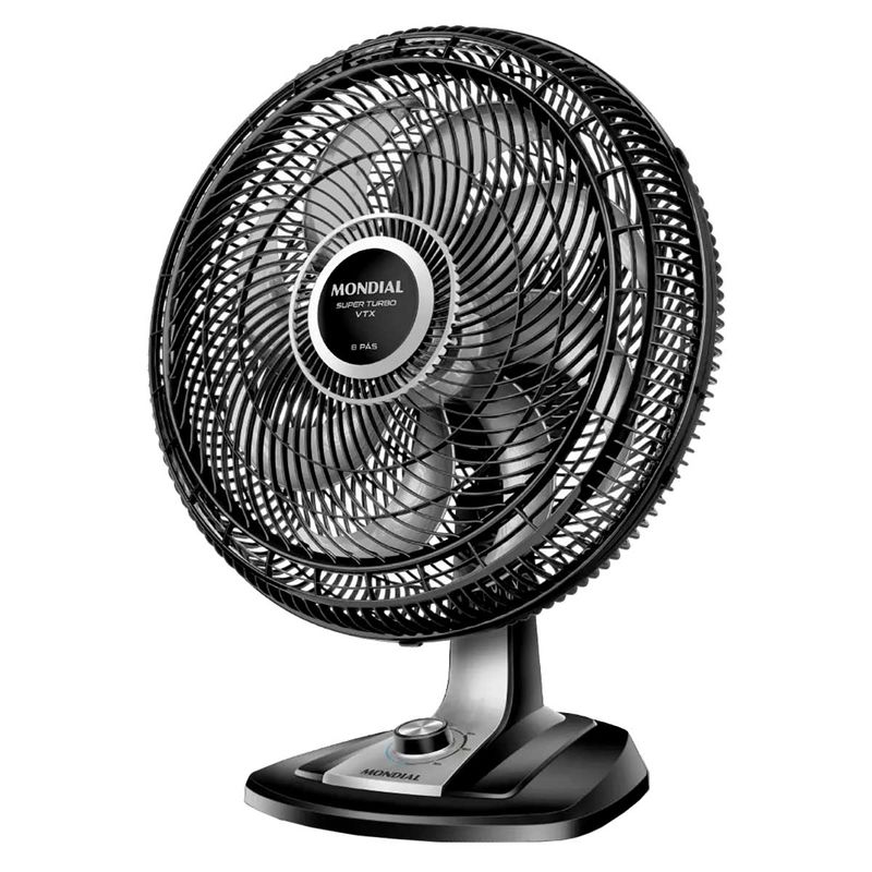 Ventilador-de-Mesa-50cm-150W-Mondial-Turbo-Force-VTX-50-8P-8-Pas-3-Velocidades-Preto-Prata-127V-1606336e