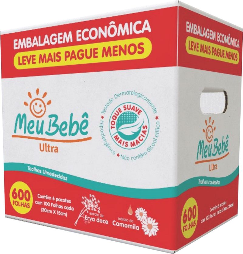 Lenco-Umedecido-Meu-Bebe-6x100un