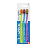 Escova dental Curaprox com 3 unidades