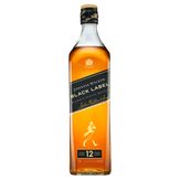 Whisky Escocês Blended Black Label Johnnie Walker Garrafa 750ml